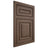 Shiloh Cabinetry Flush Inset Portland White Oak Quarter Sawn Mineral Door