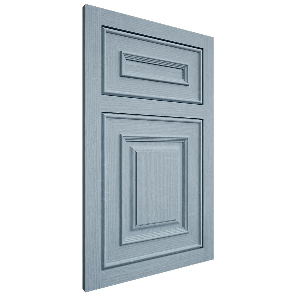 Shiloh Cabinetry Flush Inset Portland White Oak Quarter Sawn Sky Door