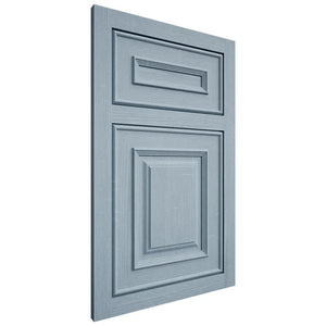 Shiloh Cabinetry Flush Inset Portland White Oak Quarter Sawn Sky Door
