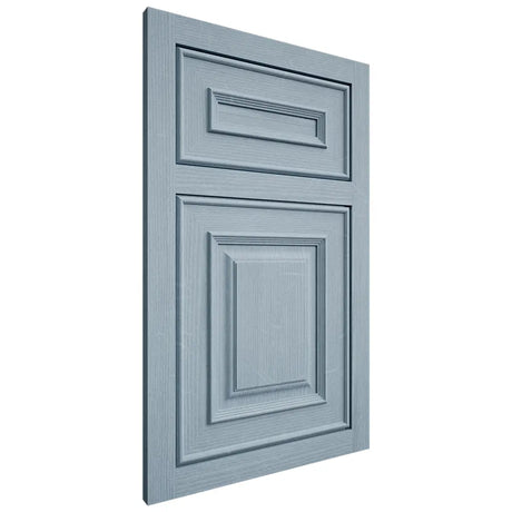 Shiloh Cabinetry Flush Inset Portland White Oak Quarter Sawn Sky Door