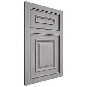 Shiloh Cabinetry Flush Inset Portland White Oak Quarter Sawn Stratus Door