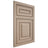 Shiloh Cabinetry Flush Inset Portland White Oak Quarter Sawn Straw Door