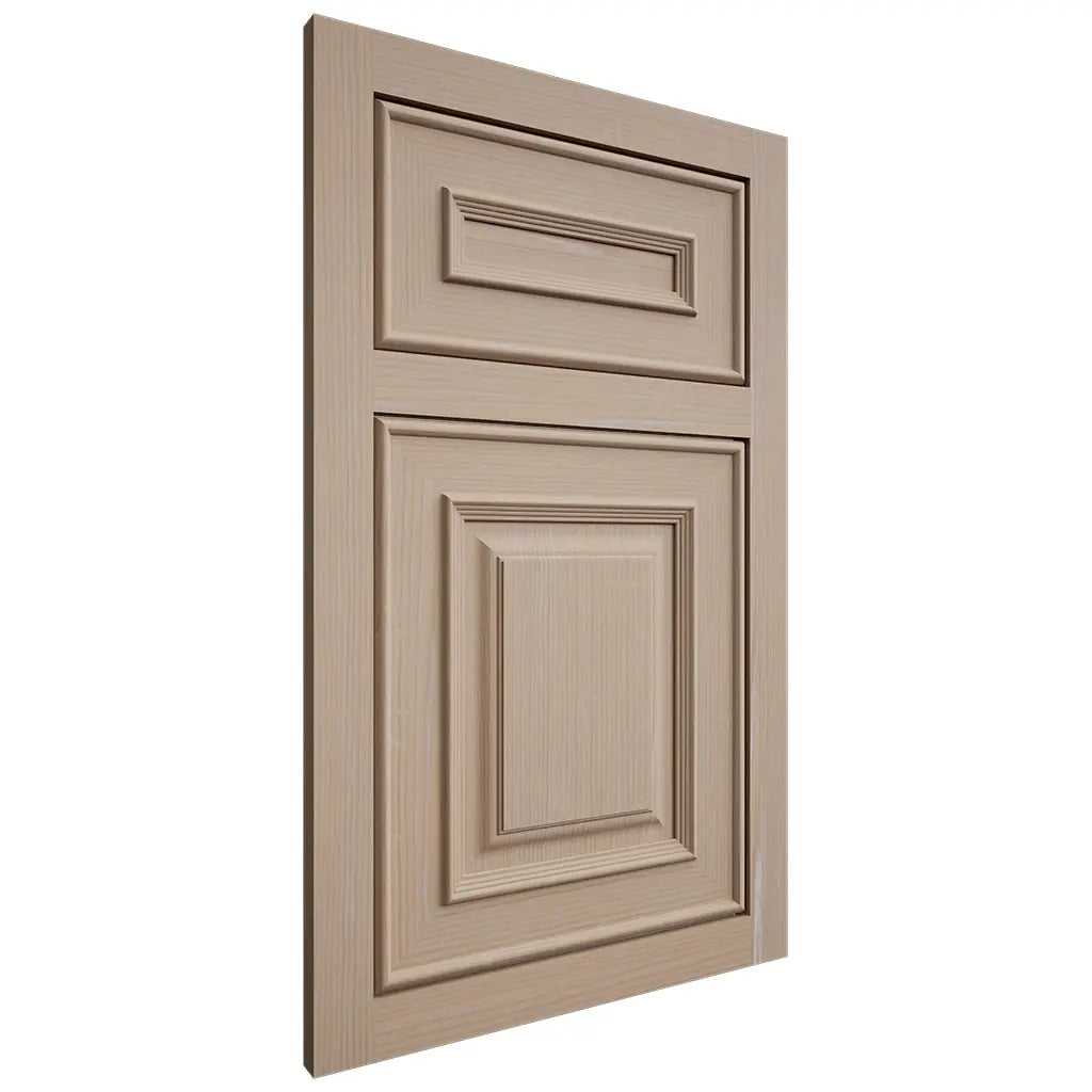 Shiloh Cabinetry Flush Inset Portland White Oak Quarter Sawn Straw Door