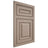 Shiloh Cabinetry Flush Inset Portland White Oak Quarter Sawn Whitewash Door