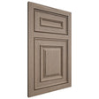 Shiloh Cabinetry Flush Inset Portland White Oak Rift Cut Almond Door