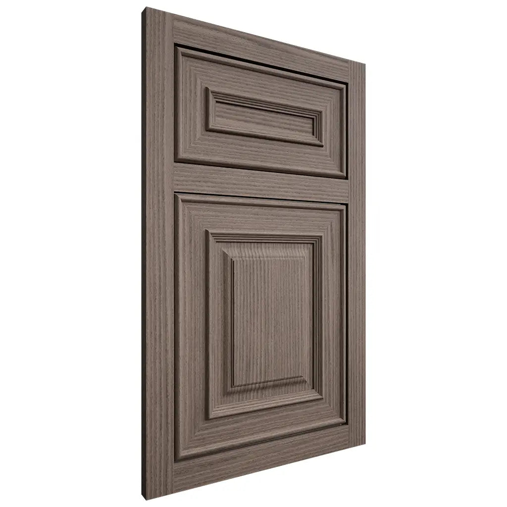 Shiloh Cabinetry Flush Inset Portland White Oak Rift Cut Clay Door