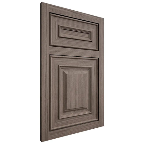 Shiloh Cabinetry Flush Inset Portland White Oak Rift Cut Clay Door