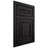 Shiloh Cabinetry Flush Inset Portland White Oak Rift Cut Espresso Door