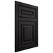 Shiloh Cabinetry Flush Inset Portland White Oak Rift Cut Espresso Door