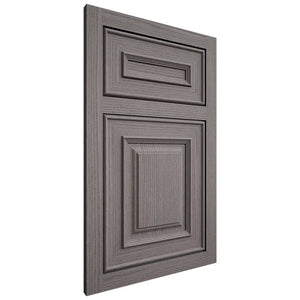 Shiloh Cabinetry Flush Inset Portland White Oak Rift Cut Flagstone Door
