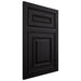 Shiloh Cabinetry Flush Inset Portland White Oak Rift Cut Ink Door