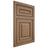 Shiloh Cabinetry Flush Inset Portland White Oak Rift Cut Medium Door