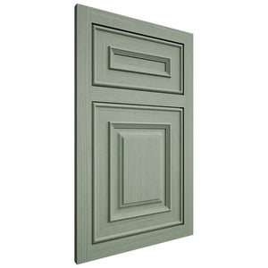 Shiloh Cabinetry Flush Inset Portland White Oak Rift Cut Moss Door