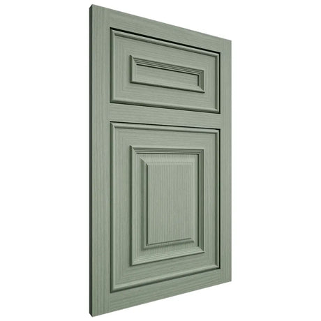 Shiloh Cabinetry Flush Inset Portland White Oak Rift Cut Moss Door