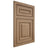 Shiloh Cabinetry Flush Inset Portland White Oak Rift Cut Natural Door