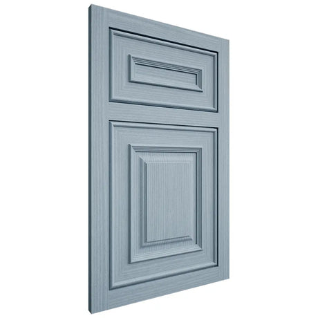 Shiloh Cabinetry Flush Inset Portland White Oak Rift Cut Sky Door