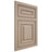 Shiloh Cabinetry Flush Inset Portland White Oak Rift Cut Straw Door