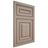 Shiloh Cabinetry Flush Inset Portland White Oak Rift Cut Whitewash Door