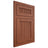 Shiloh Cabinetry Flush Inset Reeded Malibu Alder Plain Cut Sierra Door