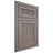 Shiloh Cabinetry Flush Inset Reeded Malibu Alder Plain Cut Stonehenge Door