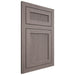 Shiloh Cabinetry Flush Inset Reeded Malibu Alder Plain Cut Stonehenge Door