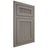 Shiloh Cabinetry Flush Inset Reeded Malibu Cherry Plain Cut Thyme Door
