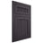 Shiloh Cabinetry Flush Inset Reeded Malibu Hickory Plain Cut Harbor Door