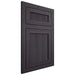 Shiloh Cabinetry Flush Inset Reeded Malibu Hickory Plain Cut Harbor Door