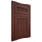 Shiloh Cabinetry Flush Inset Reeded Malibu Maple Plain Cut Sable Door