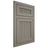 Shiloh Cabinetry Flush Inset Reeded Malibu Maple Plain Cut Thyme Door