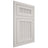 Shiloh Cabinetry Flush Inset Reeded Malibu Paintable Eggshell Door