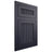 Shiloh Cabinetry Flush Inset Reeded Malibu Paintable Hale Navy Door