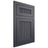 Shiloh Cabinetry Flush Inset Reeded Malibu Paintable Outerspace Door