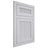 Shiloh Cabinetry Flush Inset Reeded Malibu Paintable Upward Door
