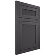 Shiloh Cabinetry Flush Inset Reeded Malibu Poplar Plain Cut Cadet Door