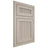 Shiloh Cabinetry Flush Inset Reeded Malibu Poplar Plain Cut Seagull Door