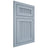 Shiloh Cabinetry Flush Inset Reeded Malibu Poplar Plain Cut Sky Door