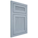 Shiloh Cabinetry Flush Inset Reeded Malibu Poplar Plain Cut Sky Door