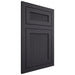 Shiloh Cabinetry Flush Inset Reeded Malibu White Oak Quarter Sawn Harbor Door