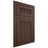 Shiloh Cabinetry Flush Inset Reeded Malibu White Oak Rift Cut Braun Door