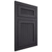 Shiloh Cabinetry Flush Inset Reeded Malibu White Oak Rift Cut Harbor Door