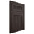 Shiloh Cabinetry Flush Inset Reeded Malibu White Oak Rift Cut Morel Door