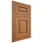 Shiloh Cabinetry Flush Inset Richmond Alder Plain Cut Caramel Door