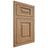 Shiloh Cabinetry Flush Inset Richmond Alder Plain Cut Dusty Road Door