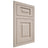 Shiloh Cabinetry Flush Inset Richmond Alder Plain Cut White Sands Door