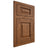 Shiloh Cabinetry Flush Inset Richmond Cherry Plain Cut Carob Door