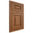 Shiloh Cabinetry Flush Inset Richmond Cherry Plain Cut Coffee Door