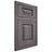 Shiloh Cabinetry Flush Inset Richmond Hickory Plain Cut Cadet Door