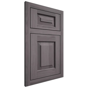 Shiloh Cabinetry Flush Inset Richmond Hickory Plain Cut Cadet Door