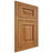 Shiloh Cabinetry Flush Inset Richmond Hickory Plain Cut Medium Door